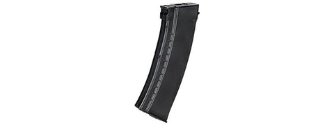 LCT AK SERIES AEG 130 RD AIRSOFT MID-CAPACITY STEEL MAGAZINE - BLK