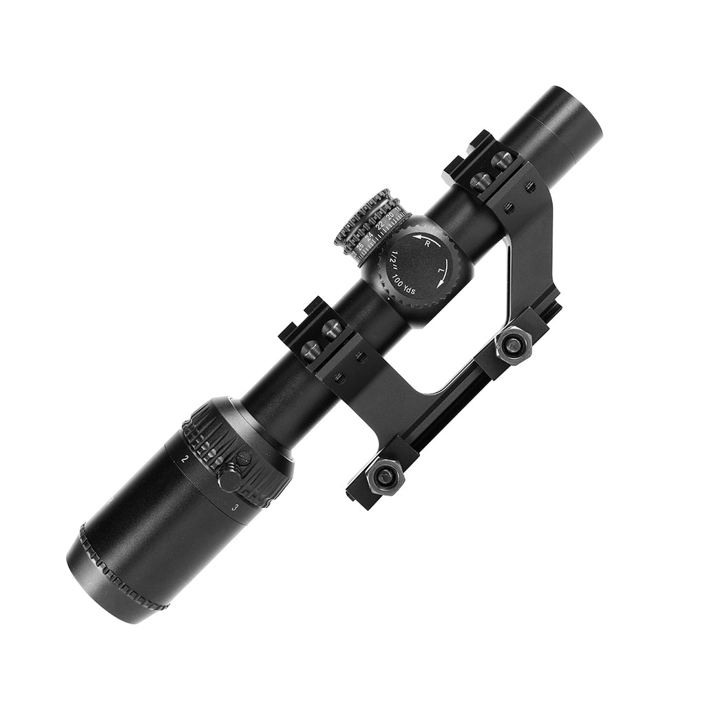 NOVRITSCH 1-4x Variable Scope “LPVO” (BB Proof)