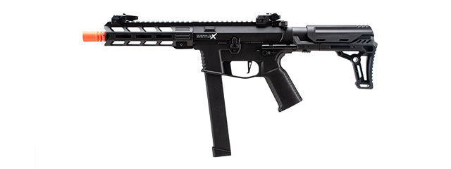 Lancer Tactical Gen 2 : 9mm Battle CQB Carbine Airsoft AEG (Color: Black)