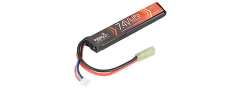 LANCER TACTICAL  LT7.4V1000S AIRSOFT LIPO 7.4V 1000 MAH STICK BATTERY - STICK