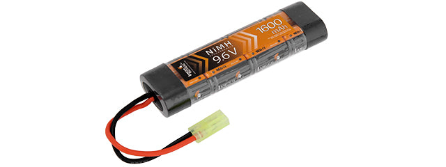 Lancer Tactical LT9.6V1600F NIMH 9.6V 1600mAh BATTERY - FLAT