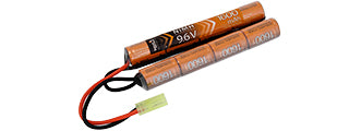 Lancer Tactical  LT9.6V1600N NIMH 9.6V 1600mAh BATTERY - NUNCHUCK