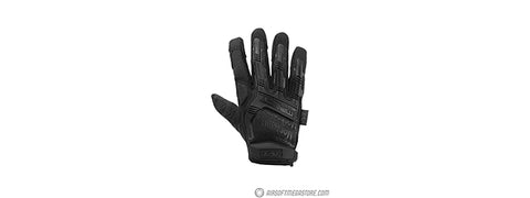 MECHANIX M-PACT COVERT GLOVES W/ RUBBERIZED KNUCKLE (MEDIUM) - BLACK