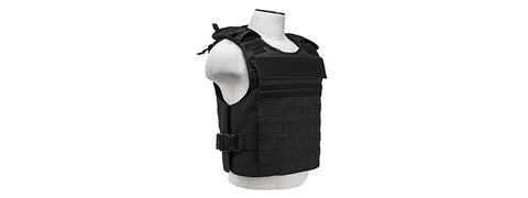 VISM by NcSTAR PLATE CARRIER W/EXTERNAL HARD ARMOR POCKETS