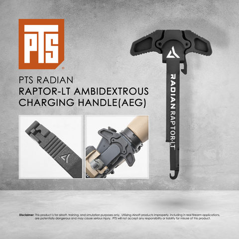 PTS RADIAN RAPTOR-LT AMBIDEXTROUS CHARGING HANDLE ( AEG )