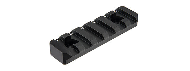 RANGER ARMORY 6-SLOT KEYMOD RAIL SECTION (BLACK)