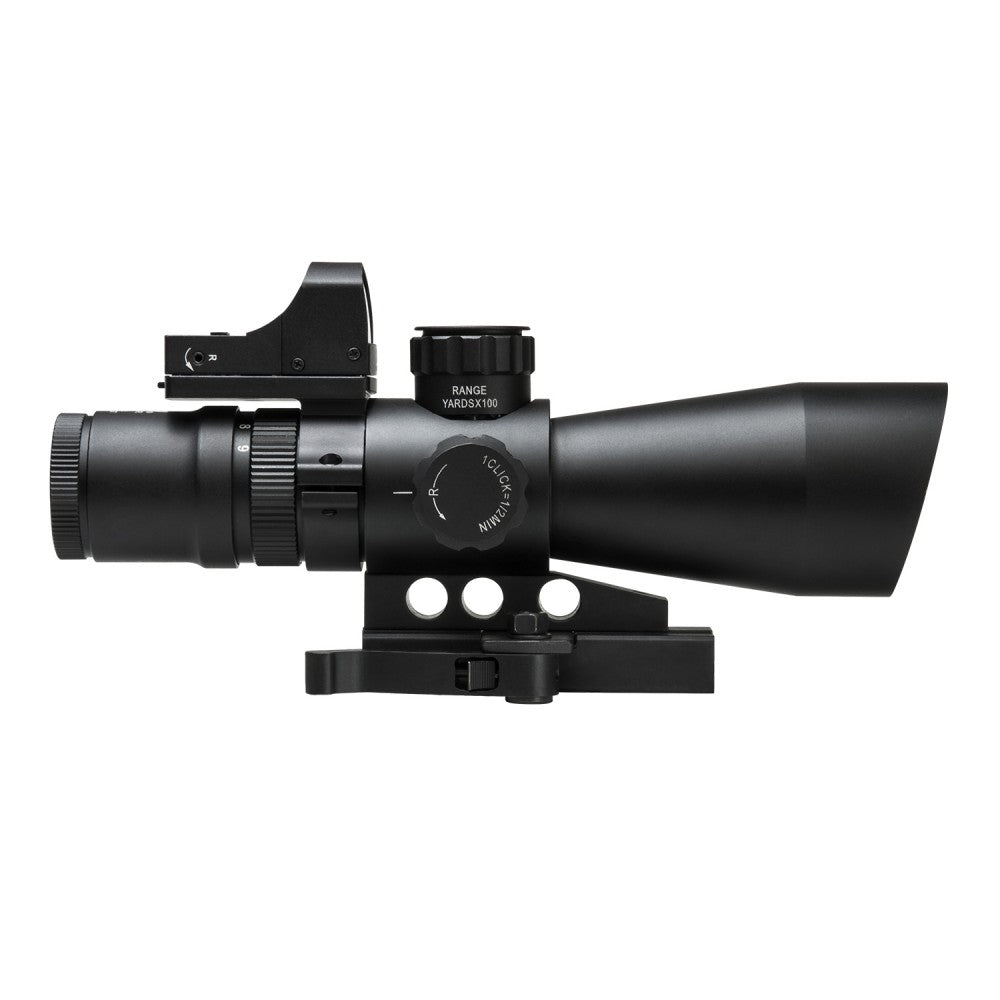 NcSTAR 3-9X42 ULTIMATE SIGHTING SYSTEM MIL DOT/SCOPE ADAPTER MOUNT/RED DOT SIGHT