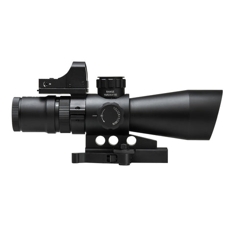 NcSTAR 3-9X42 ULTIMATE SIGHTING SYSTEM MIL DOT/SCOPE ADAPTER MOUNT/RED DOT SIGHT