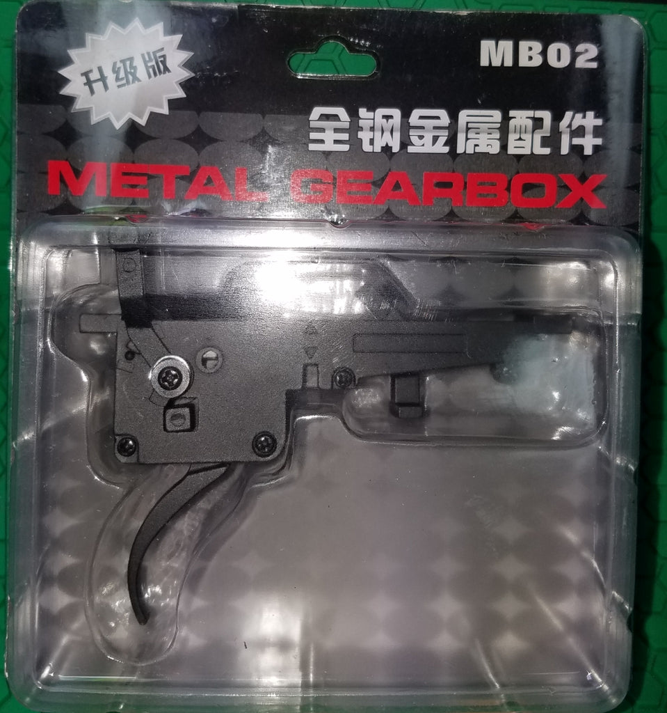 MB02 Metal gearbox-  for VSR-10 Matrix Trigger Assembly for VSR-10 MB-03 MB-07 BAR-10 AGM APS2 & Comp. Airsoft Sniper Rifles