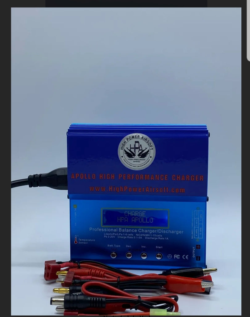 HIGH POWER AIRSOFT - APOLLO HIGH PERFORMANCE AIRSOFT BATTERY CHARGER