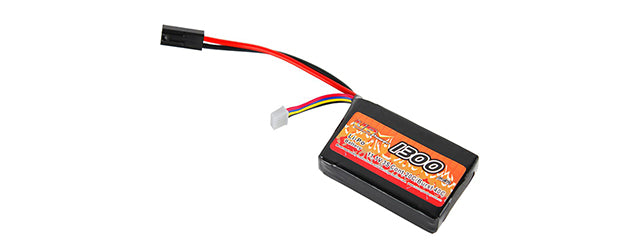 VB-POWER 11.1V 1300 MAH 20C / 40C LIPO AIRSOFT AEG PEQ BATTERY