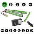 Valken NiMh Power Kit  (COMBO) - 9.6V 1600mAh Split Airsoft Battery & 1A Smart Charger (USA)