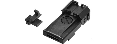 Lancer Tactical Steel CNC Sight Set for Hi-CAPA Gas Pistol -TM
