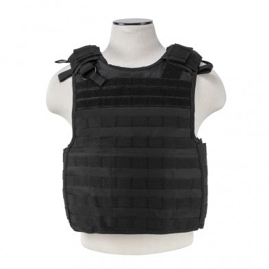 VISM by NCSTAR QUICK RELEASE PLATE CARRIER [MED-2XL] - BLACK