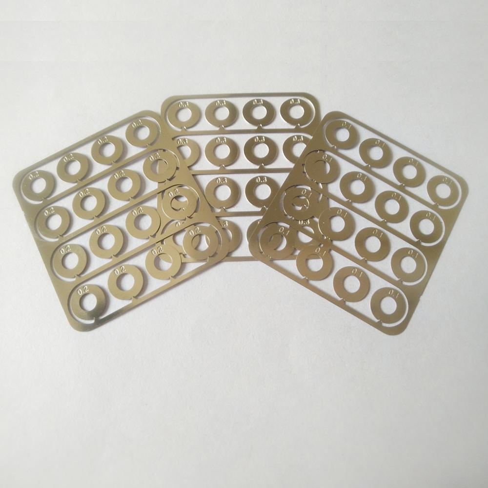 CNC Production 48pcs Shim Set (.1mm/.2mm/.3mm) (BOP-01)