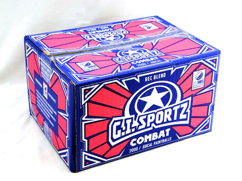 8) GI SPORTZ - GI Combat Paintballs - 2000ct