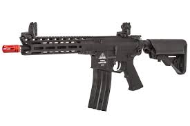 Adaptive Armament ( Battle Rifle ) M4 Airsoft AEG Carbine Rifle - 13.5" M-Lok RAIL