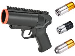 6mmProShop Airsoft Pocket Cannon Grenade Launcher Pistol (Package: Launcher Only)