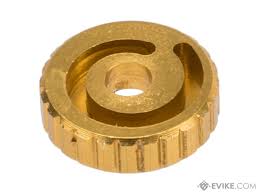 Maple Leaf CNC Aluminum Hopup Adjustment Wheel for Elite Force / UMAREX GLOCK, ISSC M22, SAI BLU, Lonewolf, & Compatible Airsoft Gas Blowback Pistols