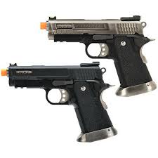 WE-Tech Hi-Capa 3.8 Full Auto Brontosaurus Gas Blowback Pistol