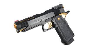 Tokyo Marui Hi-Capa 5.1 Gold Match Custom Competition Airsoft GBB Pistol