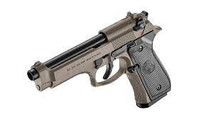 ICS BLE BM9 Gas Blowback Airsoft Pistol (Color: Tan)