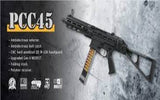G&G PCC-45 Airsoft Gun w/ Quick Change Spring Design