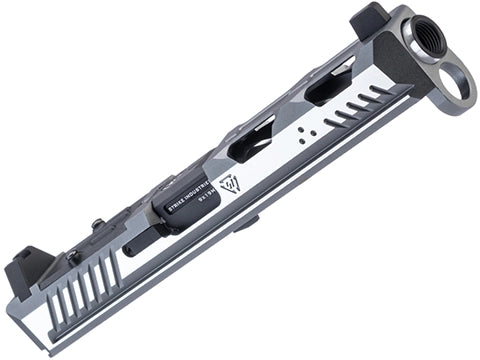 < SLIDE ONLY > - EMG Strike Industries Licensed ARK-17 Slide For Elite Force GLOCK 17 Gen 4 (Color: Grey & Silver)