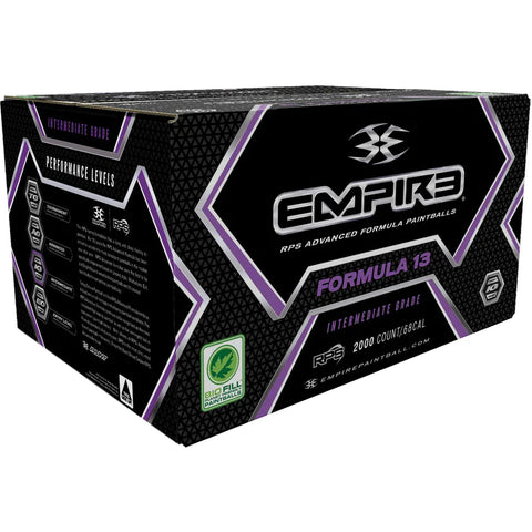 8) Empire FORMULA 13 Paintballs - 2000ct