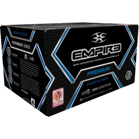 8) Empire Premium Paintballs 2000 ct