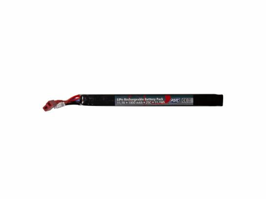 ASG Battery - 11.1V 1000 mAh 25C LiPo T-plug /DEANS
