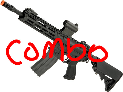 G&G : CM16 Raider 2.0 Polymer Airsoft AEG with M-LOK Handguard / DEANS Plug) (COMBO)