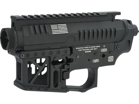 G&P CNC Machined "Signature" Competition Style Metal Body for M4 Series AEGs (Color: Black)