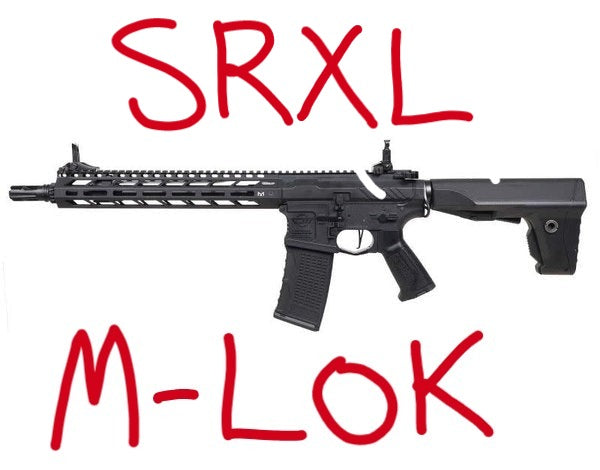 G&G CM16 SRXL M-LOK ETU MOSFET AIRSOFT RIFLE