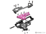 Laylax Prometheus Ver2 EG Hard Gearbox Shell for V2 Airsoft AEG Rifles / 3 piece shell (Model: 8mm)