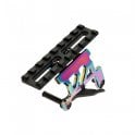 Laylax Nine Ball Aluminum Custom NEO Scope Mount Base for Tokyo Marui Hi-CAPA 5.1 Series GBB Pistols (Color: Heat Gradation)