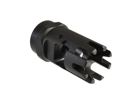 Madbull Airsoft Strike Industries Checkmate Flash Hider in Counter Clock Wise (-14mm)