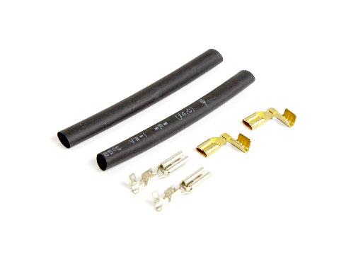 Modify Motor Connector Right Angled with Shrink Wrap