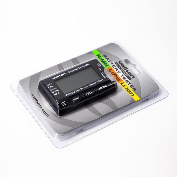 Valken Battery Tester and Power Analyzer - LiPo, and Li-Ion airsoft battery packs