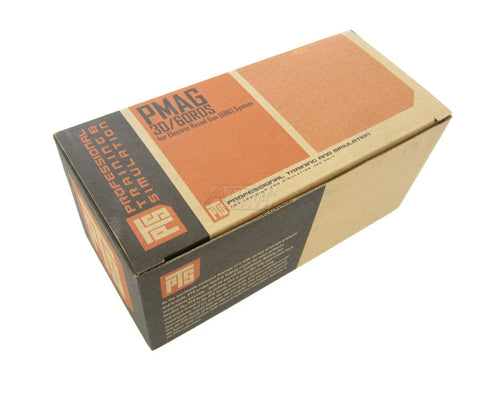 KWA PTS RM4 PMAG, 30/60 rounds, 3 Pack
