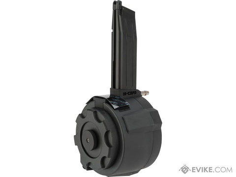TAPP Airsoft HPA Tapped Flashmag Winding Drum Magazine for Gas Powered Airsoft Guns (Model: Tokyo Marui / WE-Tech Hi-Capa)
